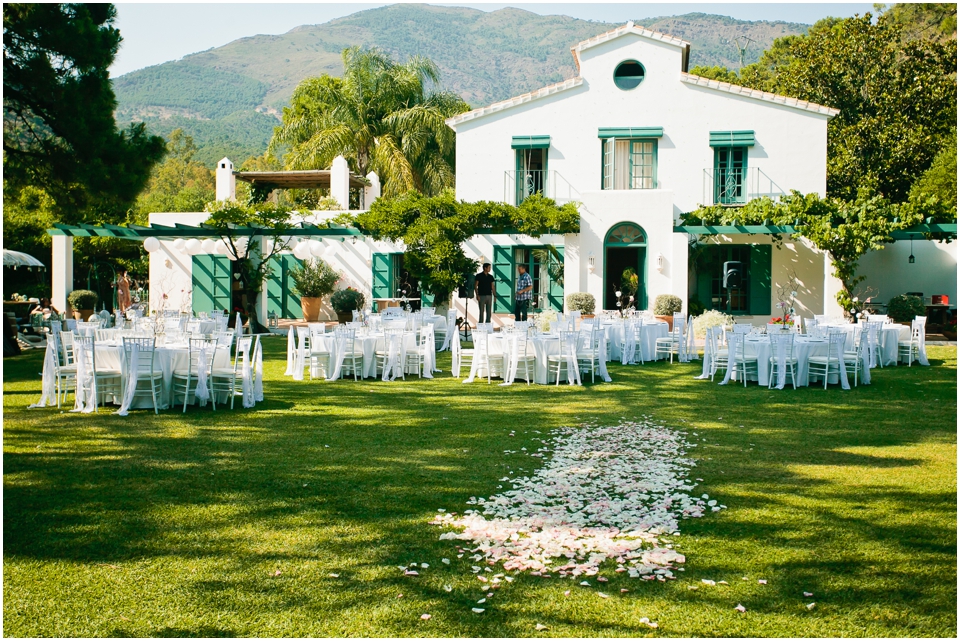 Casa del Rio Benahavis wedding