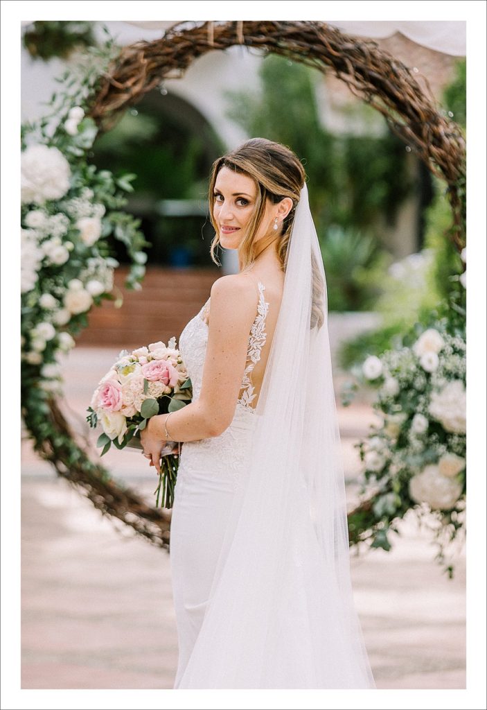 elegant boho wedding in Spain