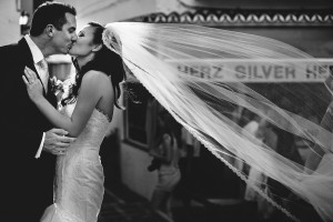 Marbella Old Town bride and groom wedding photography