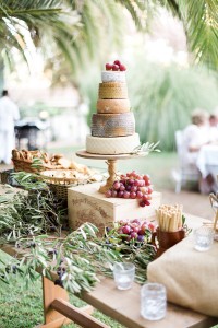 cheese tower wedding cake Marbella