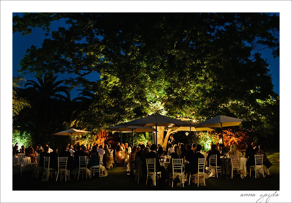 Finca la Concpecion lighting wedding venue