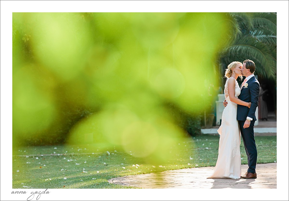 Finca La Concepcion Marbella Wedding bride and groom