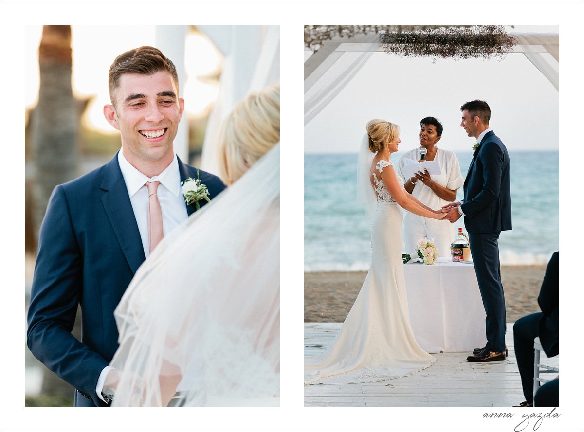 beach wedding photos marbella