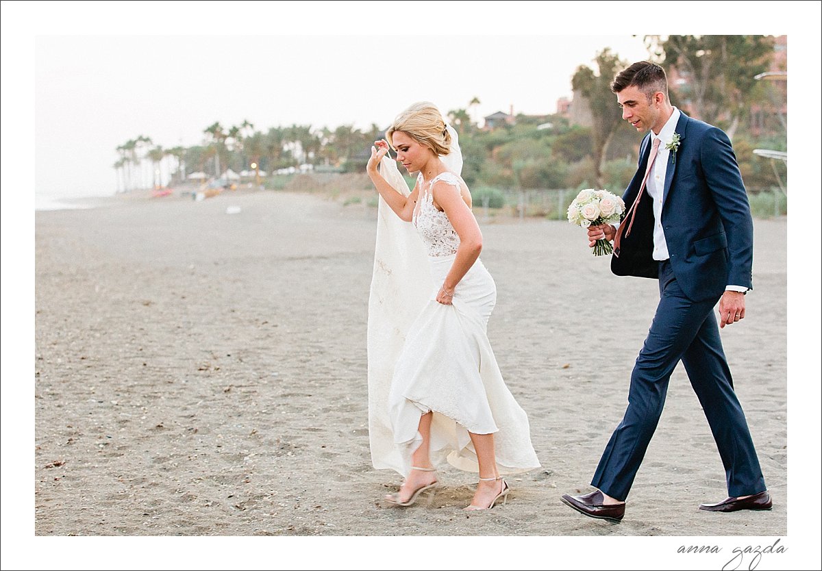 puro beach wedding photography Marbella