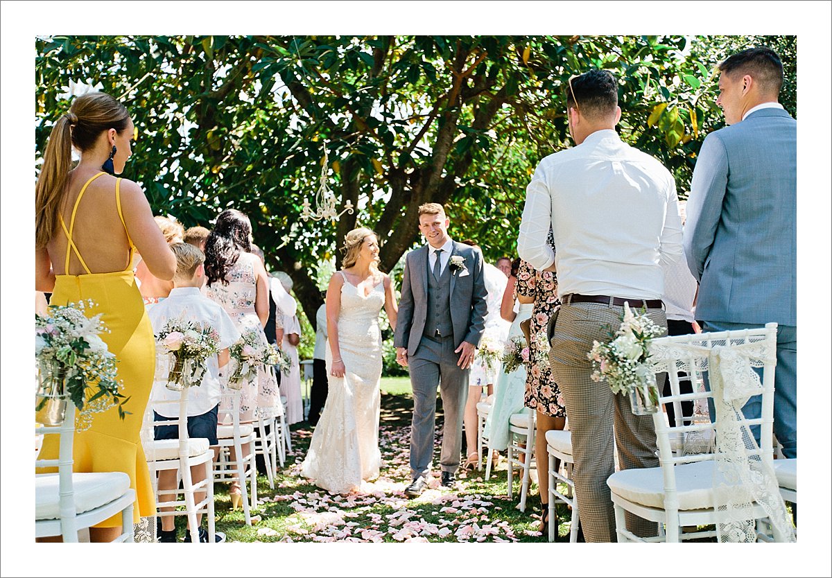 Wedding Photographer Benahavis-Cortijo de los Caballos wedding ceremony garden