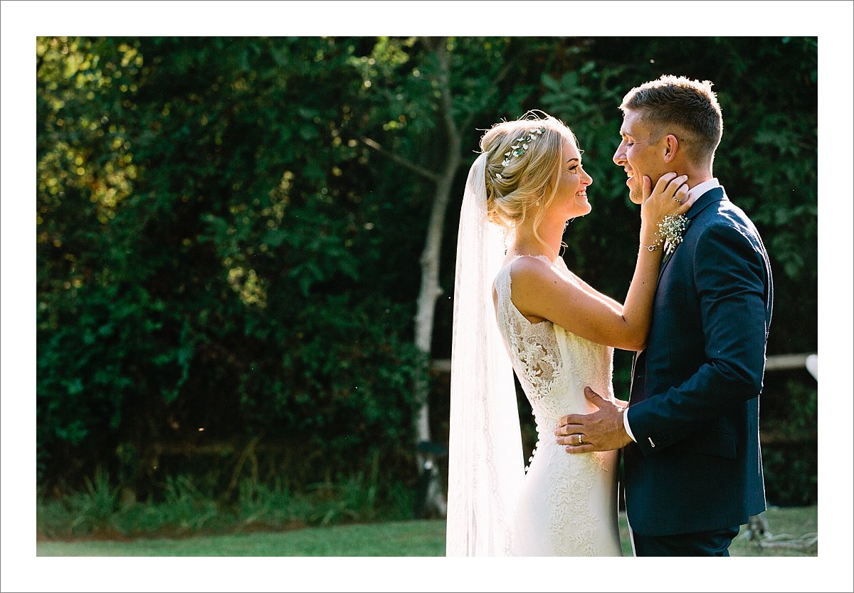 wedding couple portrait