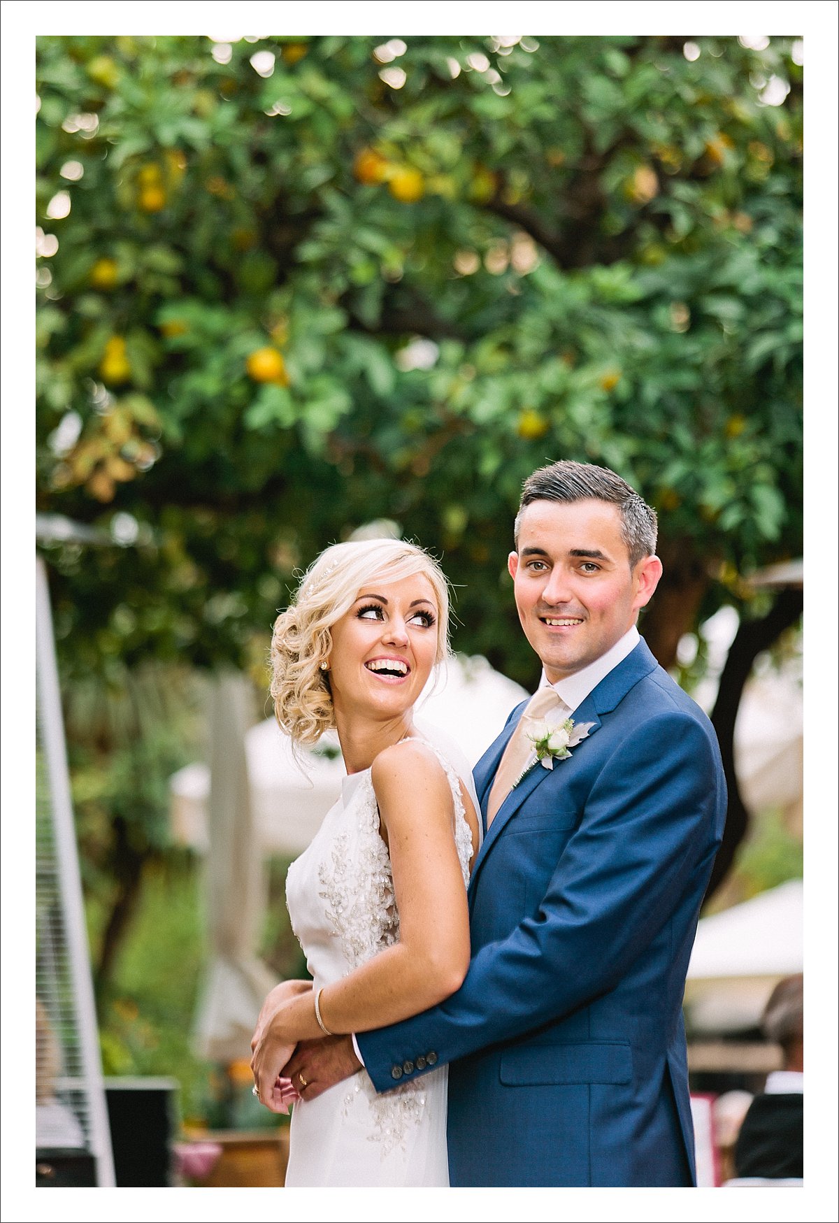 Irish destination wedding in Marbella Spain at Finca La Palma