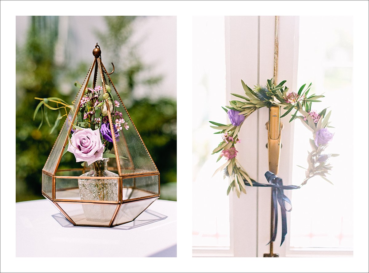 original wedding decorations at Cortijo Rosa Blanca