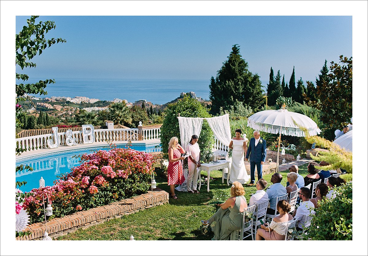 wedding ceremony Benalmadena wedding