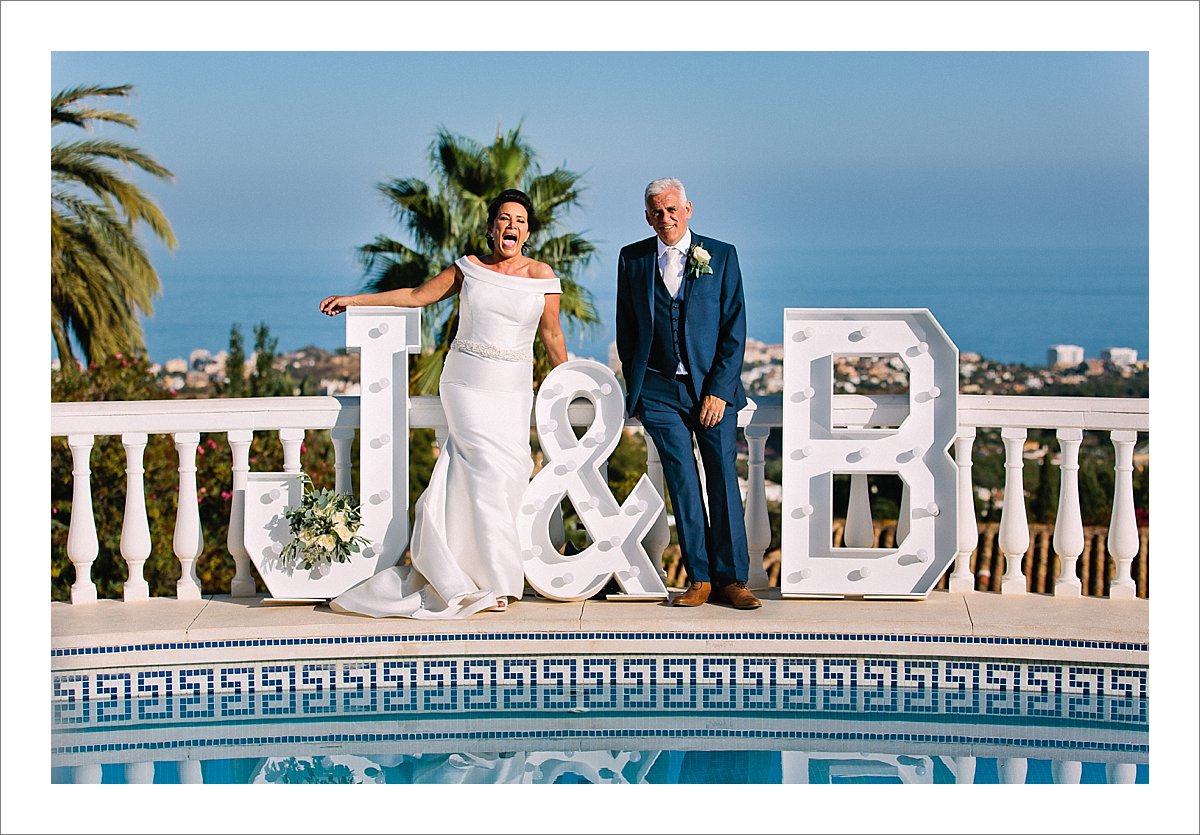 private villa wedding Benalmadena