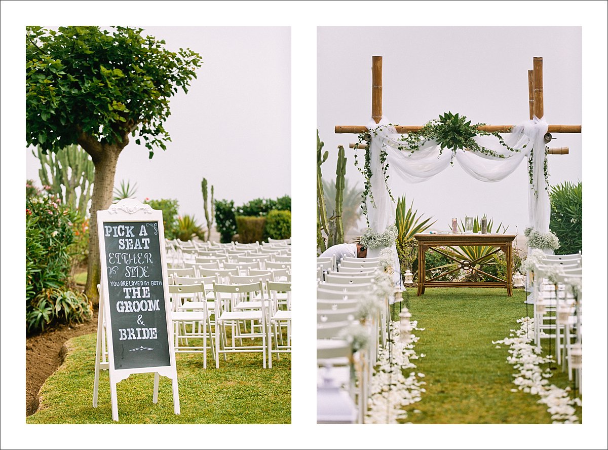 ceremony by the sea Marbella