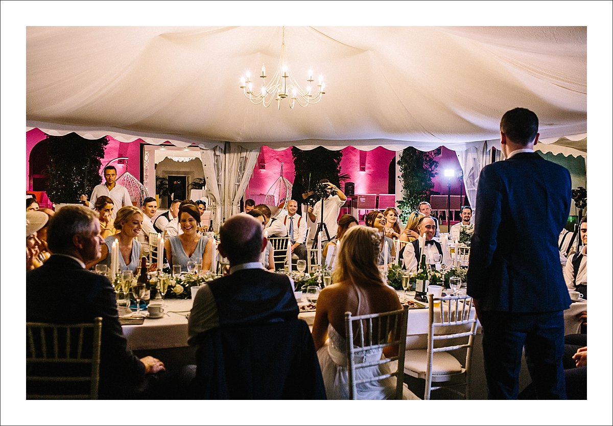 marquee wedding marbella