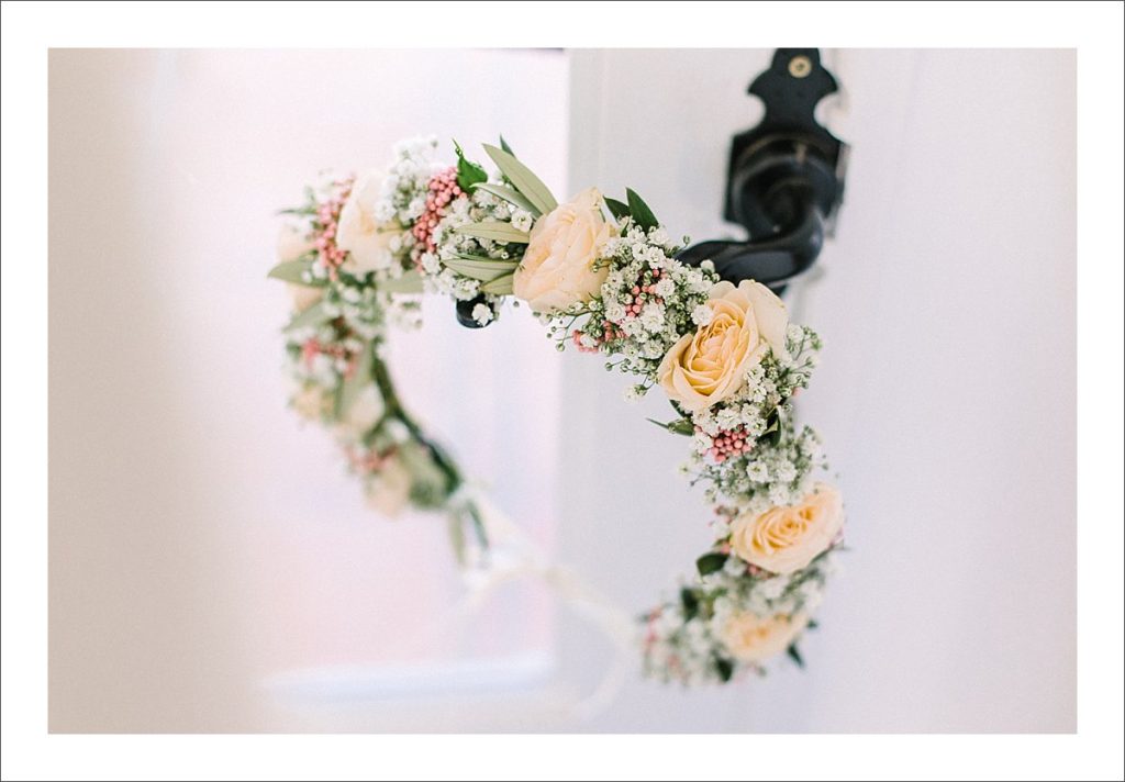 wedding flower crown Marbella