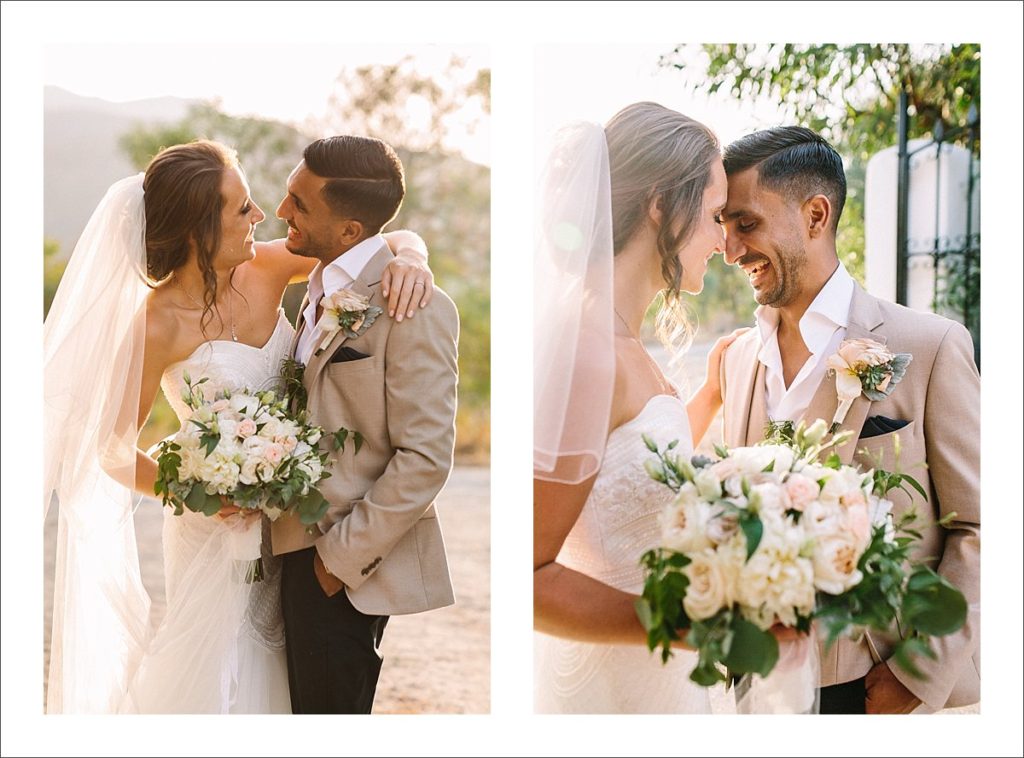 bride and groom portrait marbella