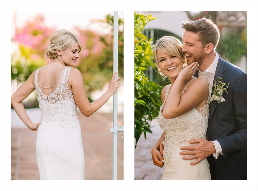 wedding photographer Spain bride and groom portrait