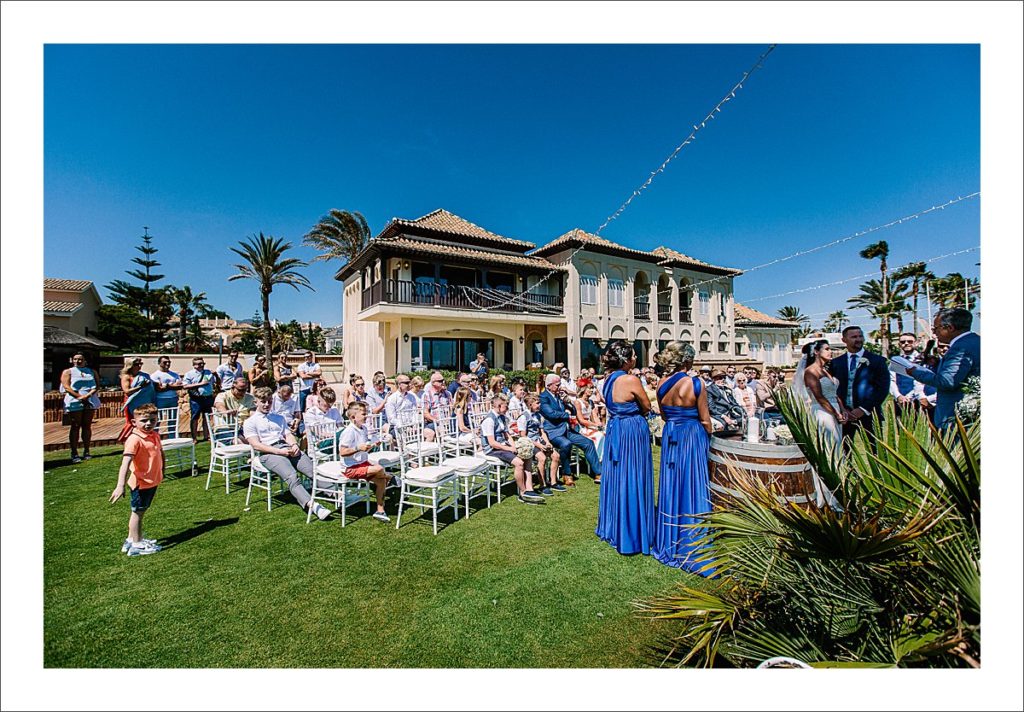 beach wedding Marbella Villa Alicate