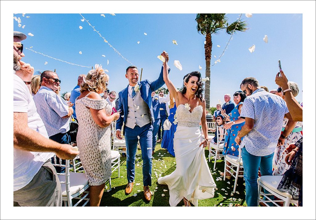 beach wedding Marbella Villa Alicate