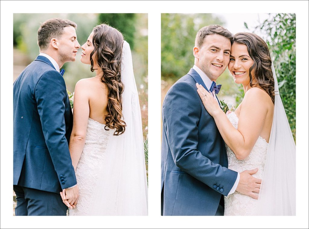 Bride and Groom Portraits on a Cloudy Day Profoto