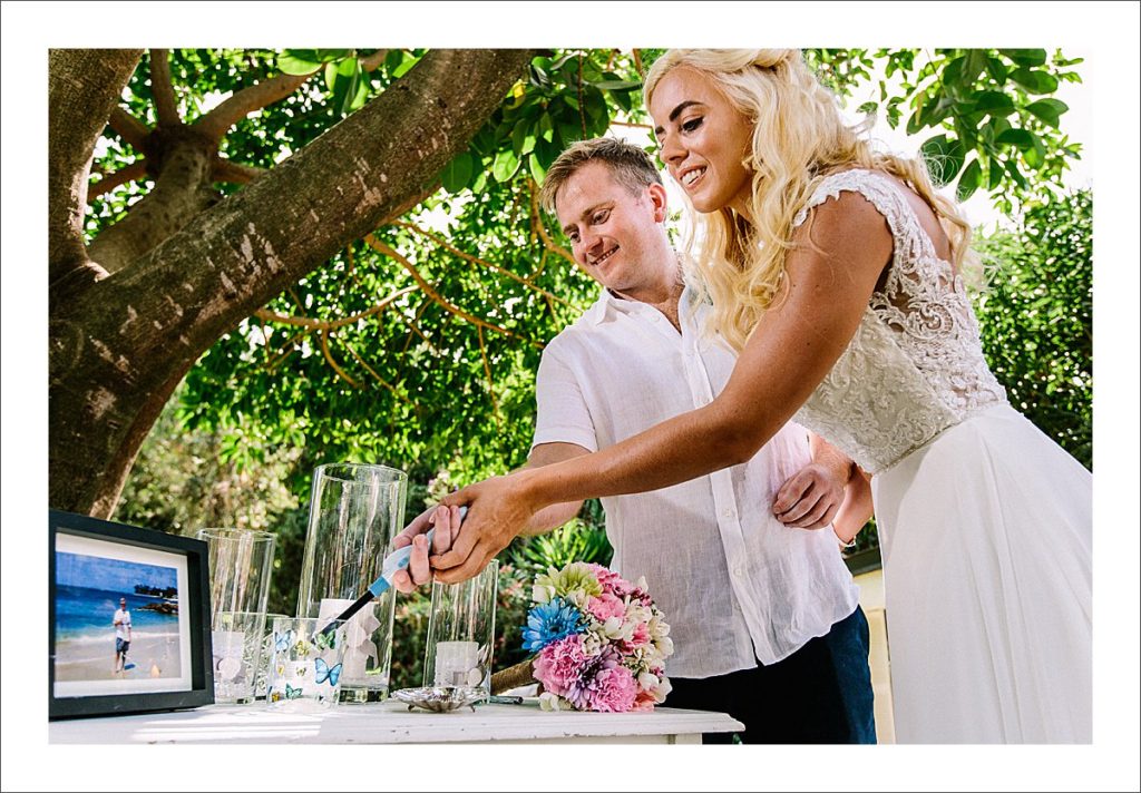 lighting the marriage candle