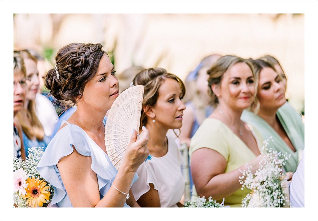 bridesmaids at cortijo de los caballos wedding