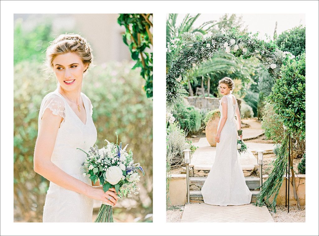 casa la siesta wedding bridal portraits