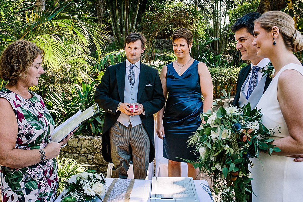 Alameda Gardens wedding Gibraltar