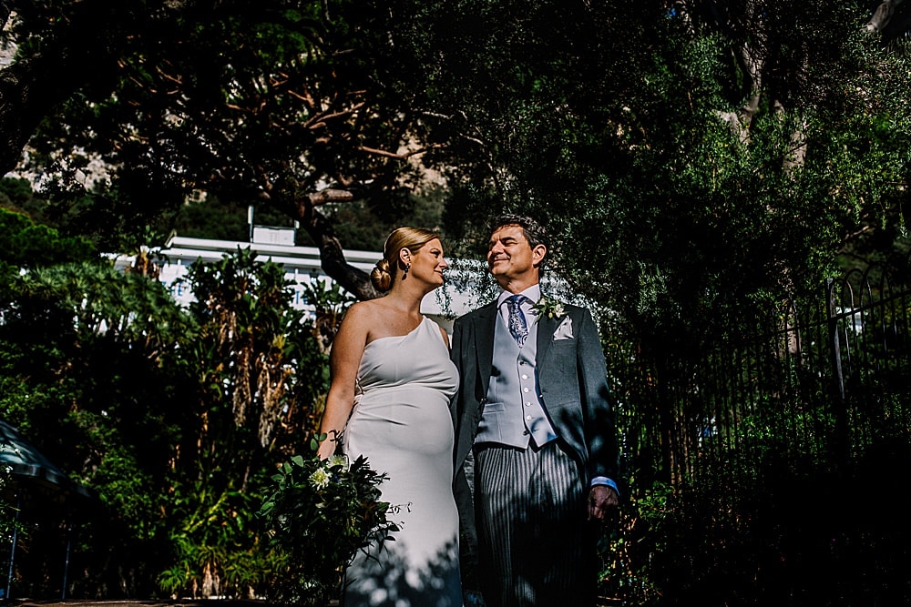 Alameda Gardens wedding Gibraltar