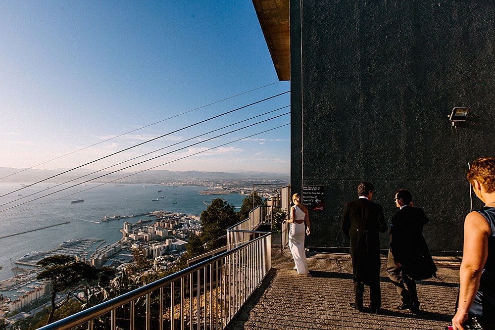 The Rock wedding Gibraltar