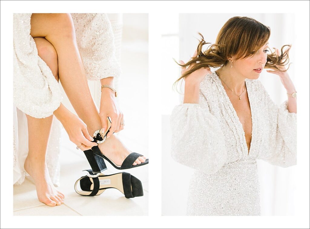 chic glam wedding in Spain