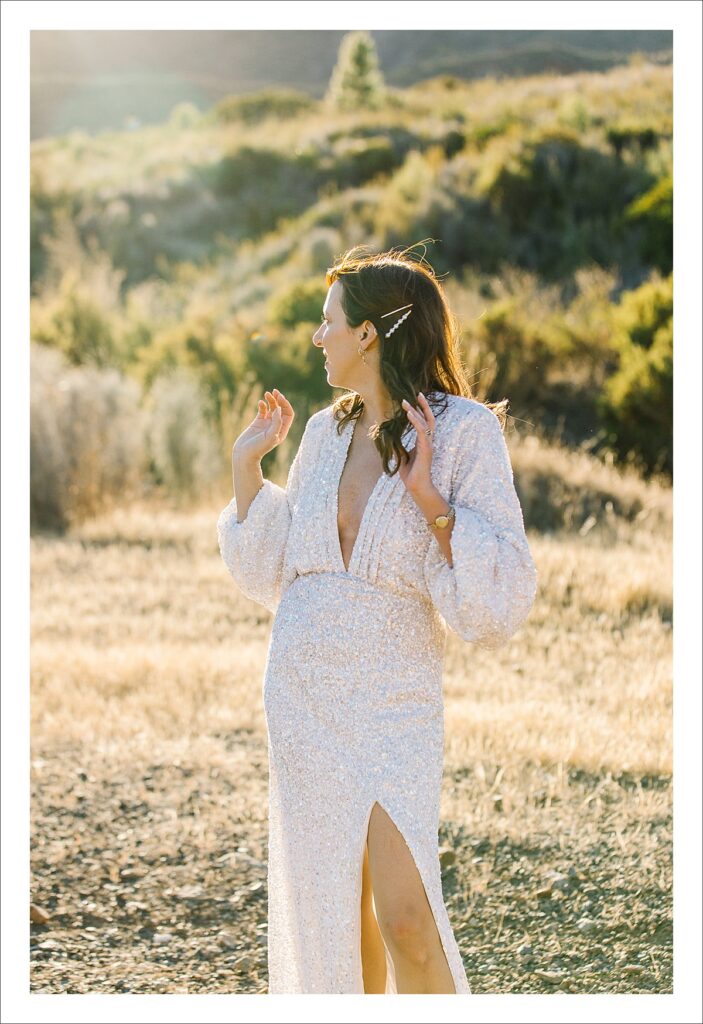 chic glam wedding in Spain